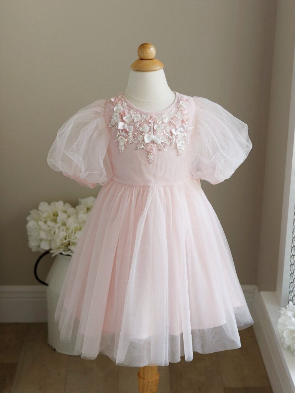 Tutu Du Monde Pink Tulle Dress Donner Flower Girl Party Portrait Size 2-3